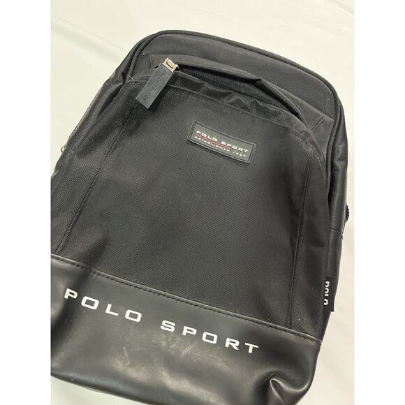 Vintage 90s Polo Ralph Lauren Sport Adjustable Strap Mini Backpack Men's Bag - Picture 2 of 12